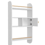 Wandrek Hout Pastel voor Kinderen - Wit image 4