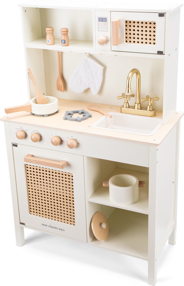Speelkeuken - New Classic Toys - Rotan image 6