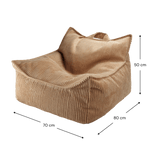 Wigiwama Zitzak voor Kinderen - Toffee Beanbag Chair image 7