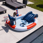 Speelzwembad Swim Essentials | Ocean Stripes Meerkleurig Zwembad 210 x 150 cm image 2