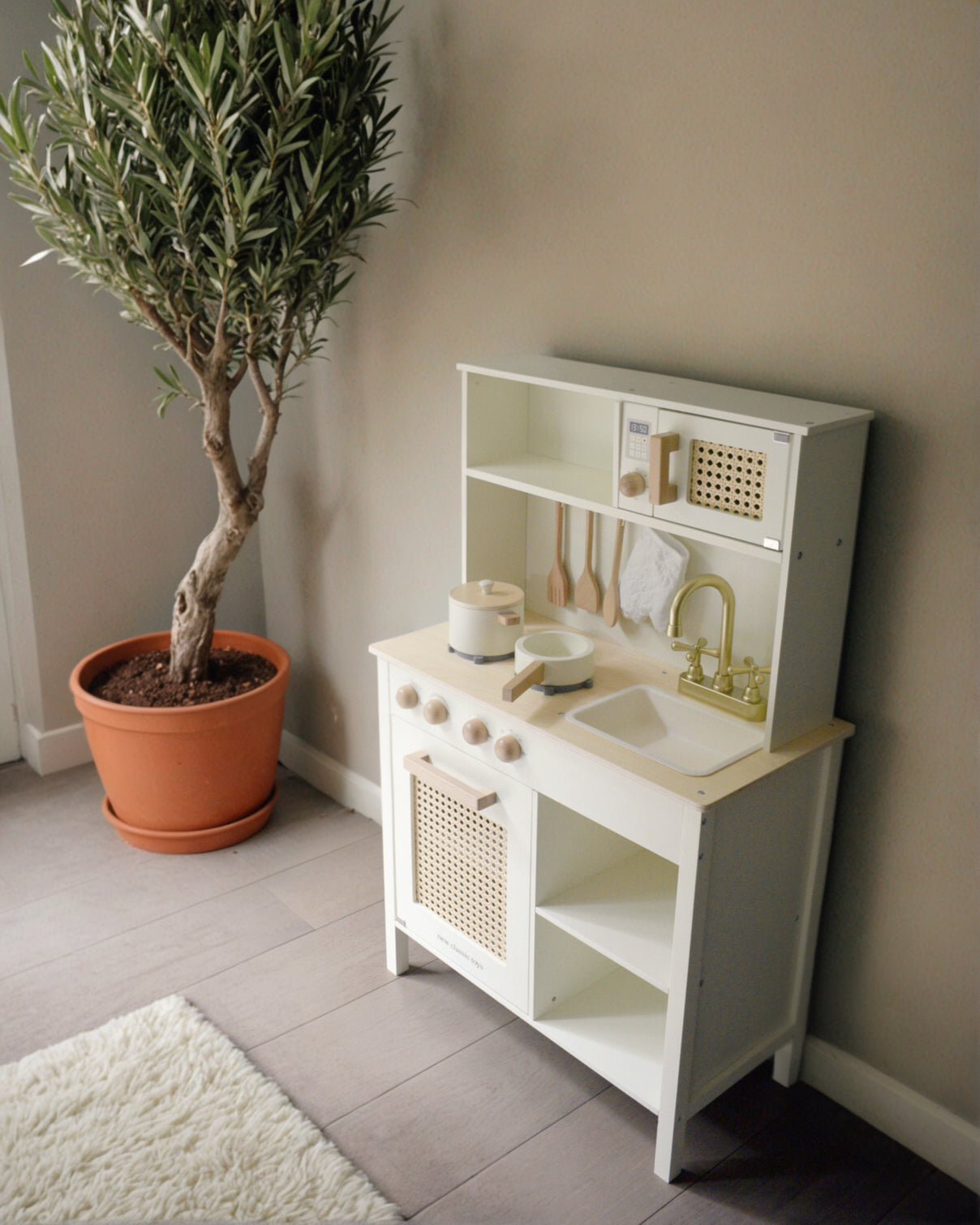 Speelkeuken - New Classic Toys - Rotan image 5