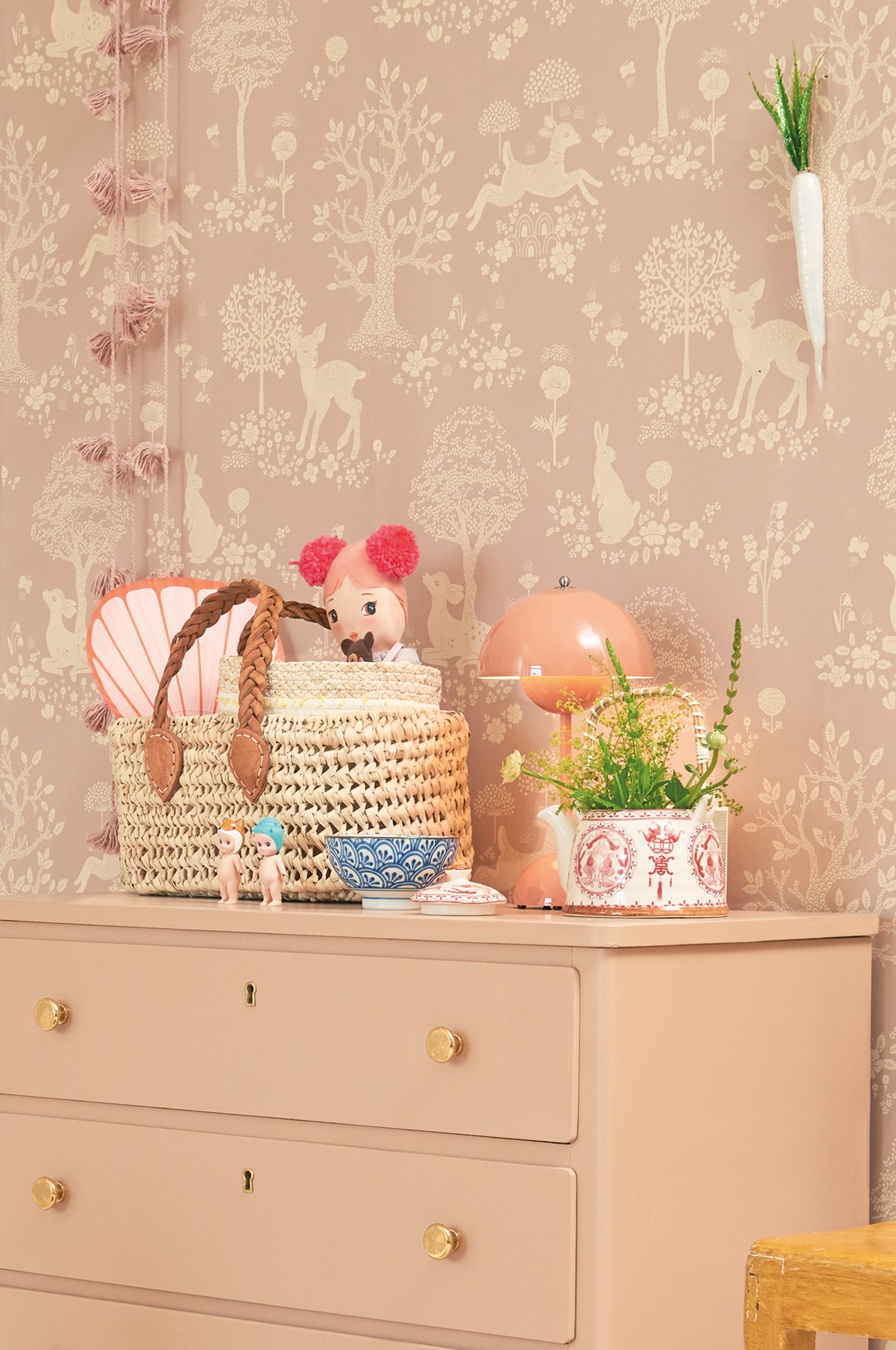 Majvillan Behang - Summer Fields - Dreamy Lilac image 5