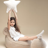 Wigiwama Beren Zitzak voor Kinderen Beer - Biscuit Bear Beanbag image 2