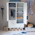 Wood Luck Kledingkast Babushka - Wit image 2