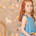 Majvillan Behang - My Sweet Pony - Old Lilac image 2