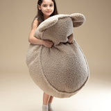 Wigiwama Beren Zitzak voor Kinderen Beer - Biscuit Bear Beanbag image 3