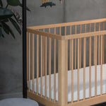 KARL & FRIC Ledikant Nox - Naturel met groene poten image 10