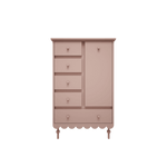 Wood Luck Hoge Ladekast Babushka - Roze image 1