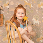 Majvillan Behang - My Sweet Pony - Old Lilac image 5