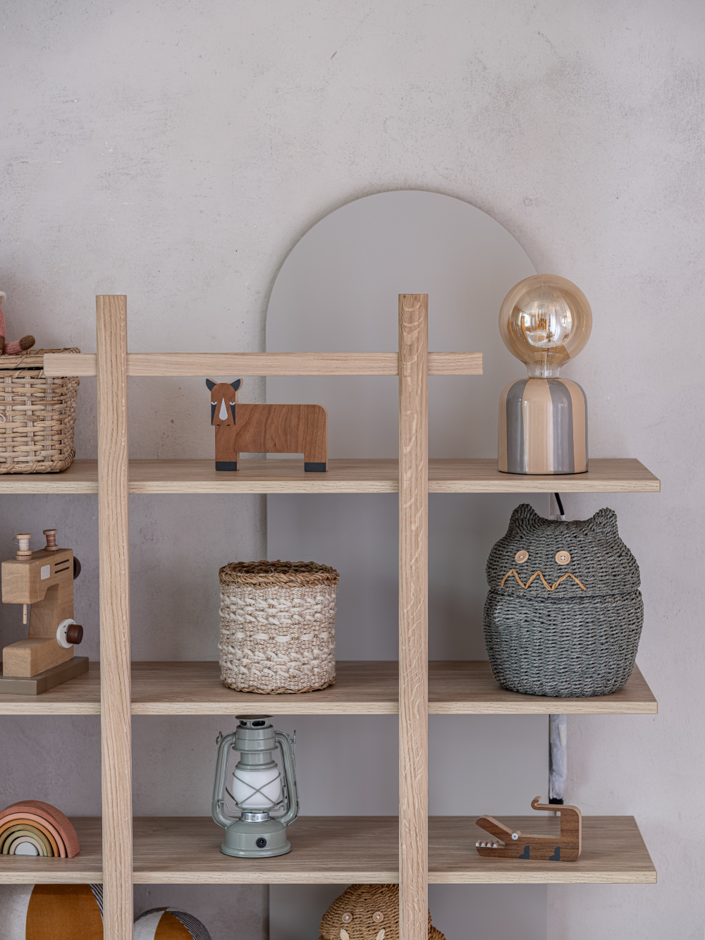 Wood Luck Boekenkast Bloom - Cashmere Grijs image 7