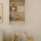 Wandrek Hout Pastel voor Kinderen - Latte Beige image 4