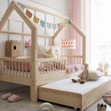 Bedhuisje Perle Natural met Lade - 90x190cm image 2