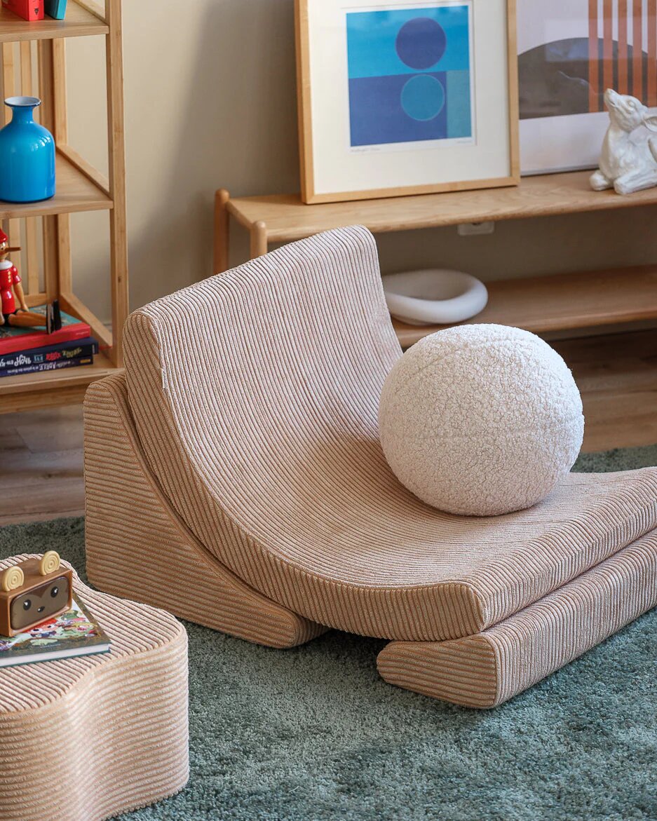 Wigiwama Kinderstoel - Brown Sugar Moon Chair image 2