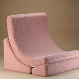 Wigiwama Kinderstoel - Guava Pink Moon Chair image 5