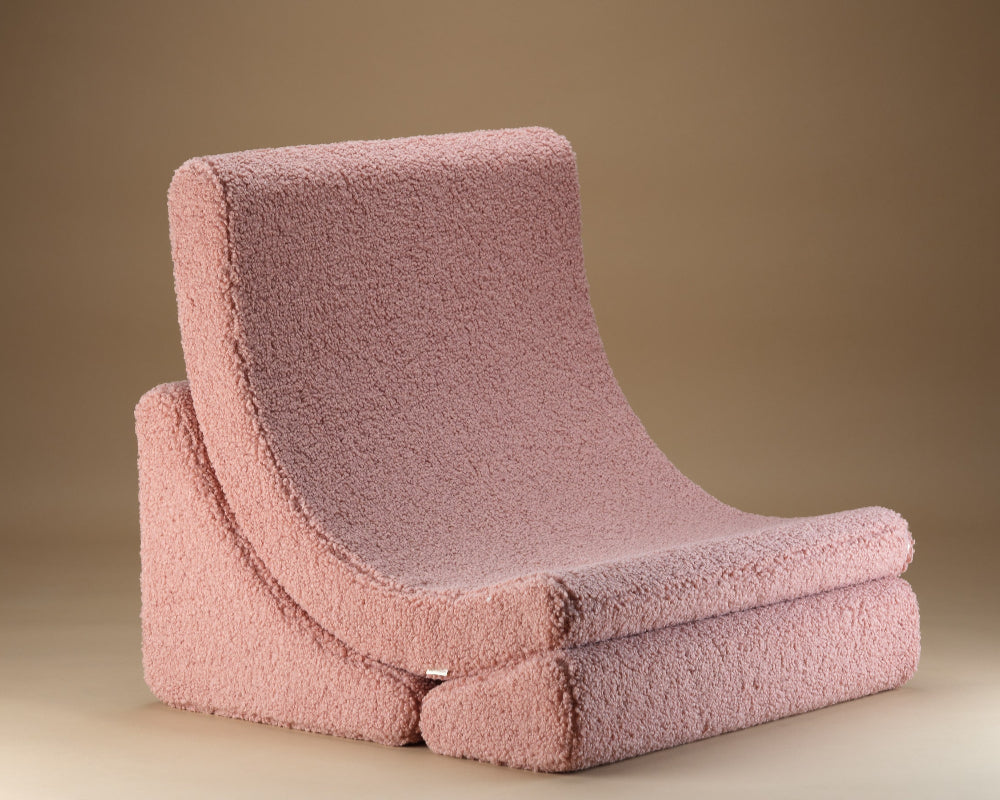 Wigiwama Kinderstoel - Guava Pink Moon Chair image 5