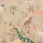 Majvillan Behang - Dinosaur Vibes - Sandy Beige image 3