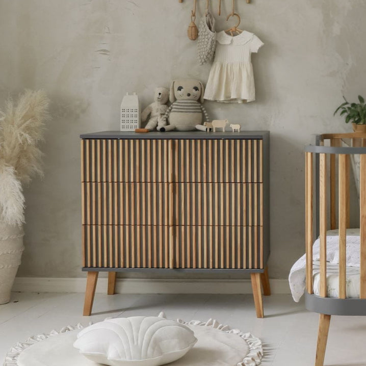 Babykamer 3-delig - eiken grijs image 4