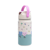 The Cotton Cloud - RVS Drinkfles - DANCING HEARTS