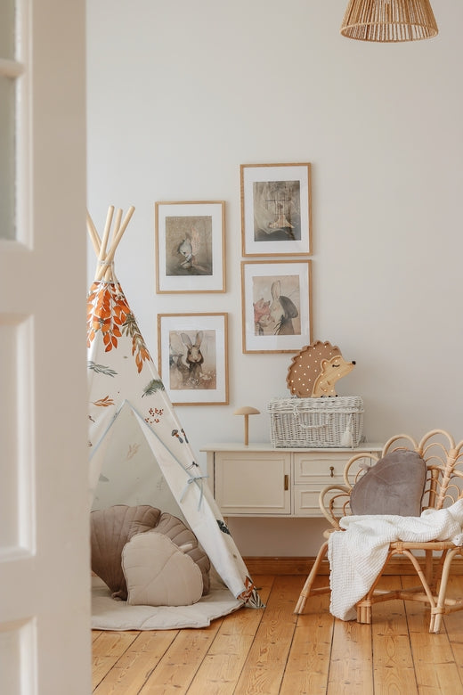 Little Lights Lamp Egel - Bruin image 2