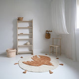 Nattiot - Vloerkleed Bohobird Toast - Vogel - ⌀110cm