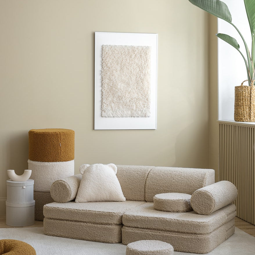 Wigiwama Teddy Kinderbank - Biscuit Settee - Sofa Speelbank image 1