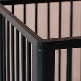 KARL & FRIC Ledikant Nox - Zwart satijn - 60x120cm image 4