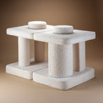 Wigiwama Teddy Kinderbank - Cream White Settee - Sofa Speelbank image 3