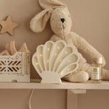 Little Lights Mini Lamp Schelp - Parel Wit image 3