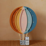 Little Lights Lamp Luchtballon - Retro Rainbow image 2