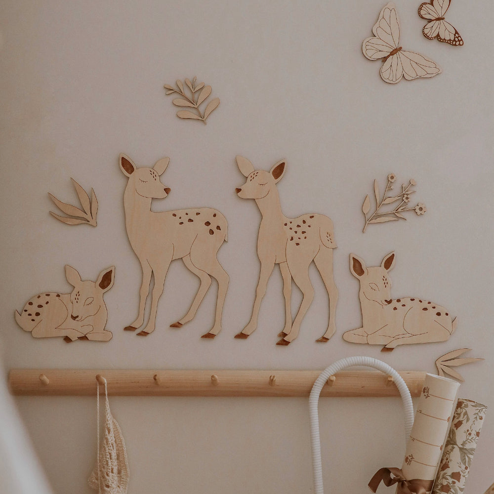 Houten Herten Muurdecoratie image 0