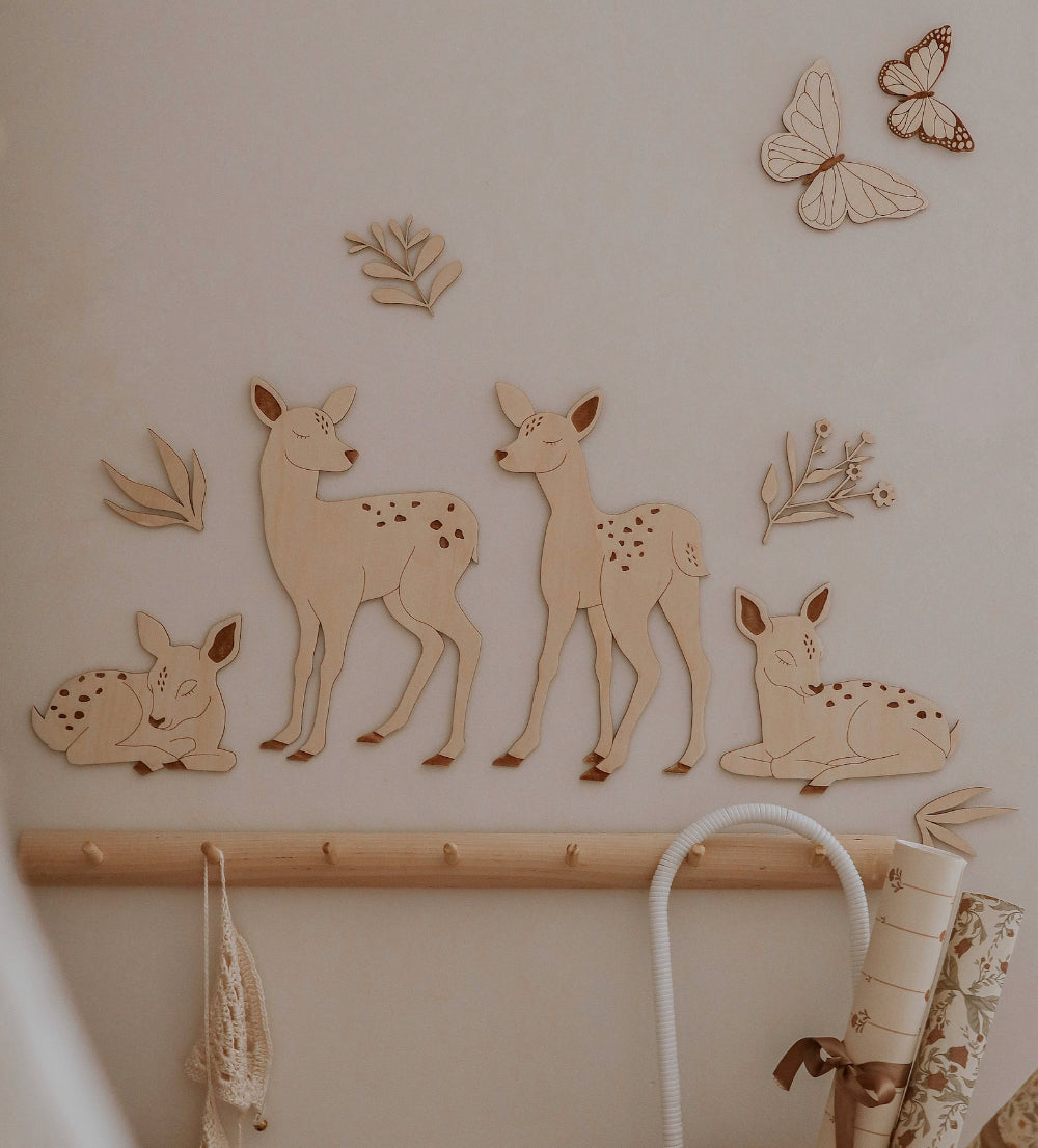 Houten Herten Muurdecoratie image 0