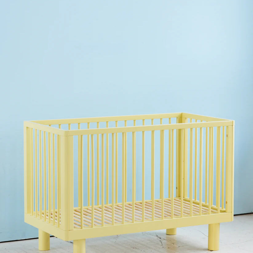 KARL & FRIC Ledikant Nox - Geel - 60x120cm image 1