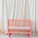 KARL & FRIC Ledikant Nox - Roze met rode poten - 60x120cm image 6