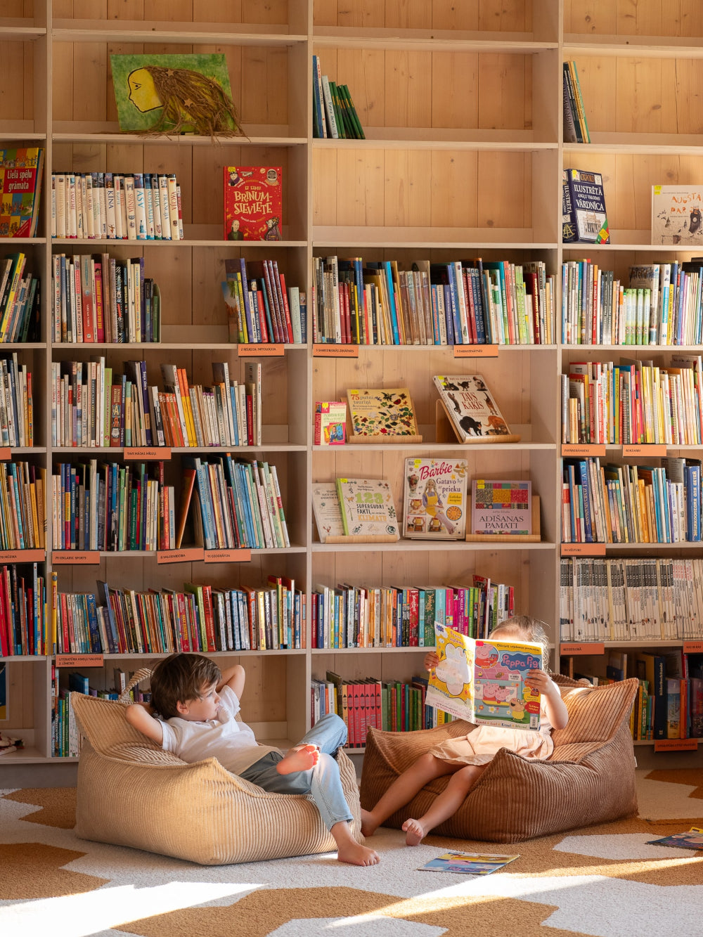 Wigiwama Zitzak voor Kinderen - Toffee Beanbag Chair image 3