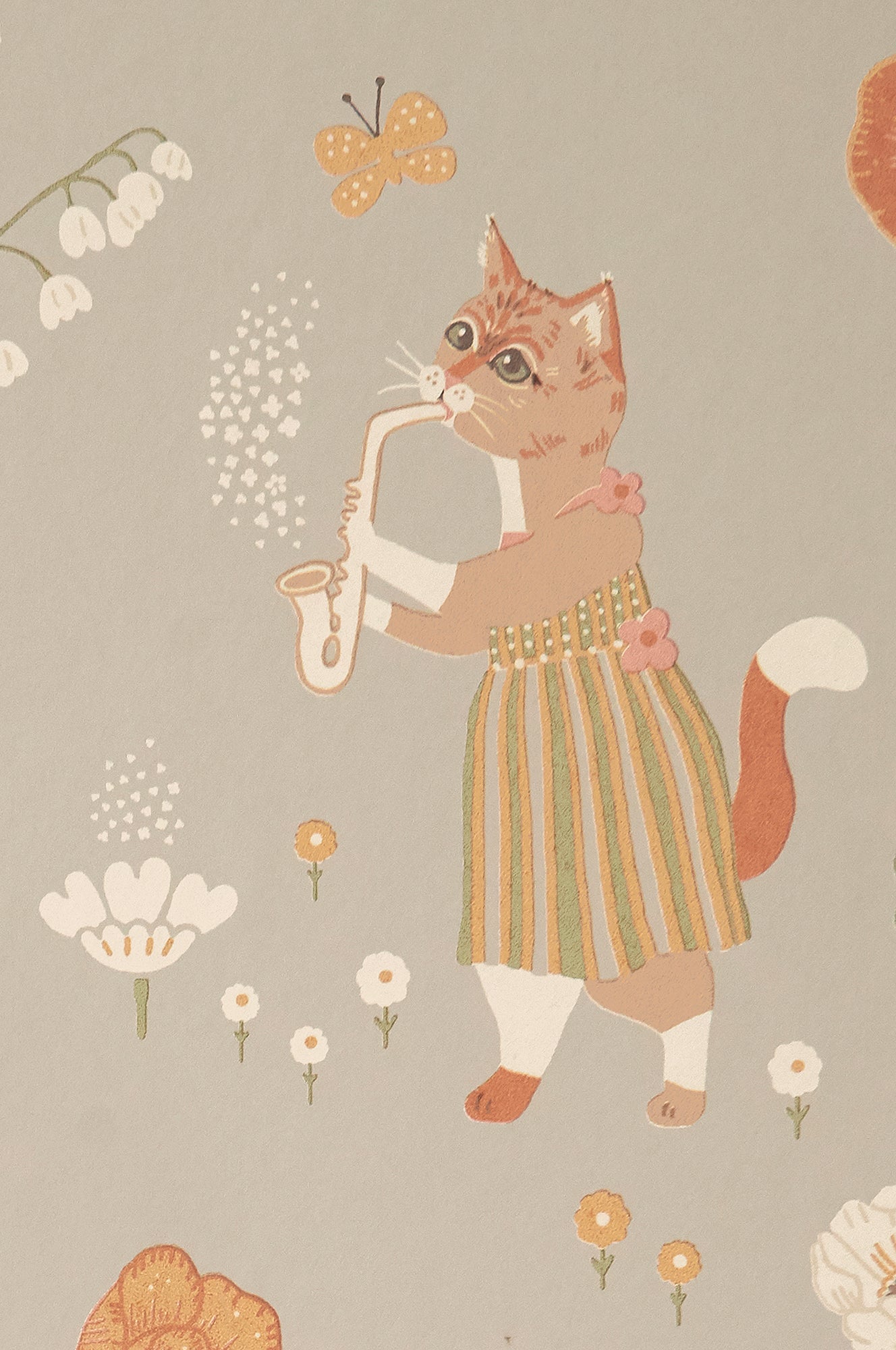 Majvillan Behang - Catwalk - Dusty Blue image 5