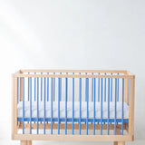 KARL & FRIC Ledikant Nox - Naturel met blauwe spijlen image 4