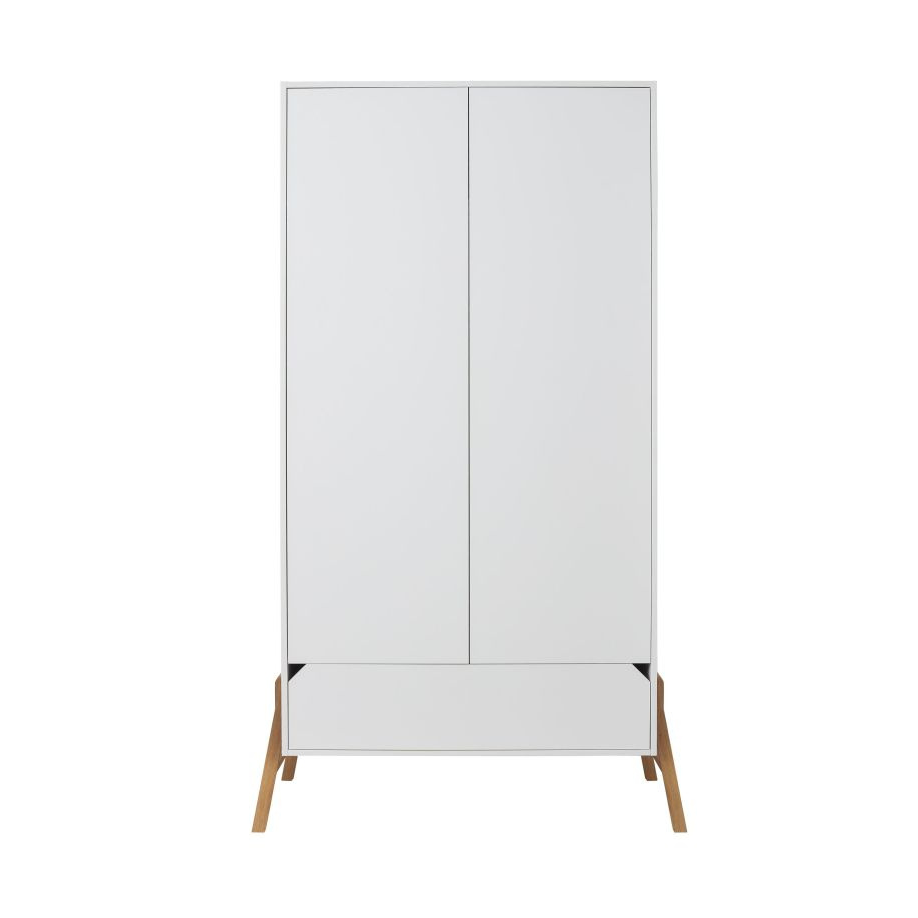 2 Deurs Kledingkast Lunor - Wit image 0