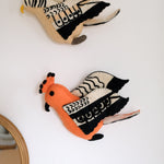 KidsDepot - Muurhanger vilten vogel Nachtegaal image 3