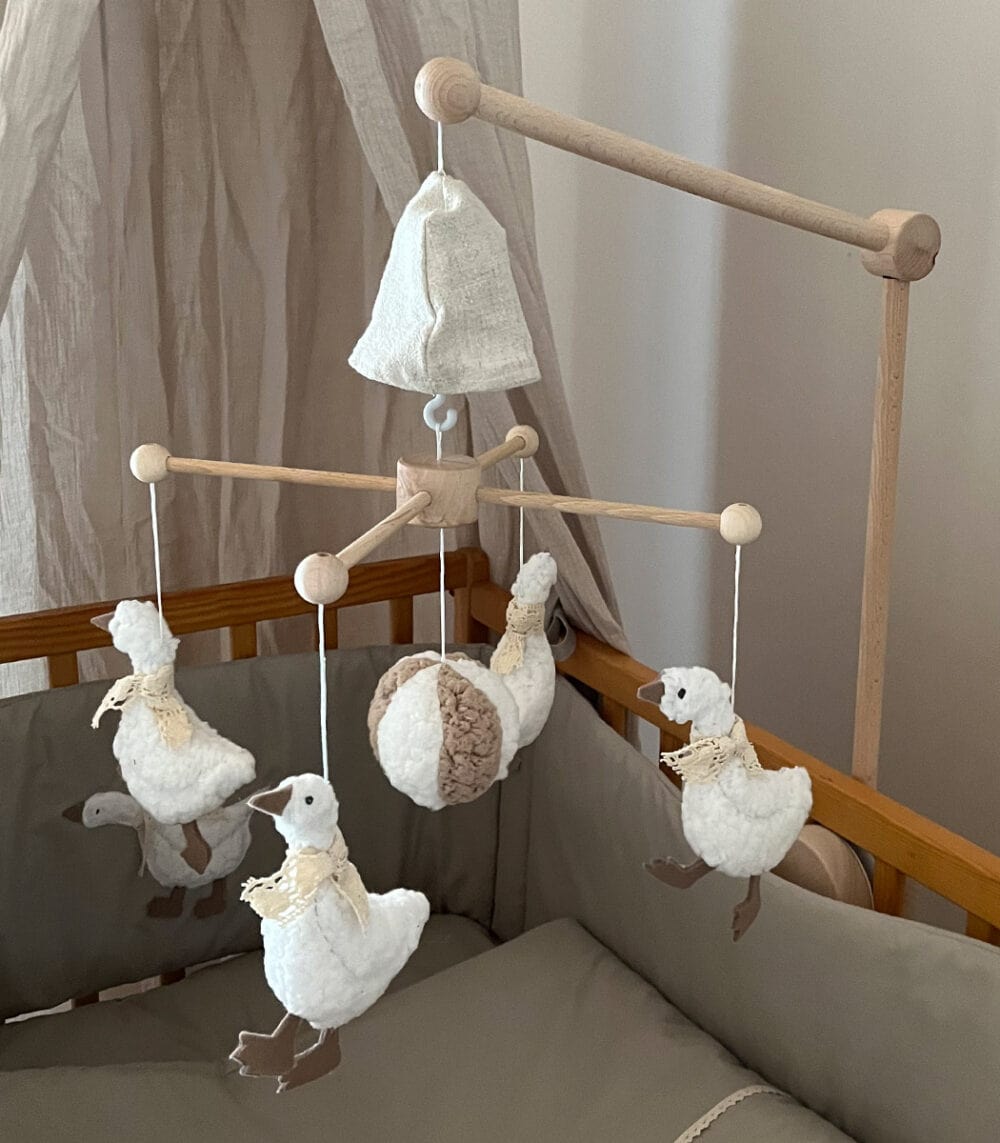 Muziekmobiel Gans image 0