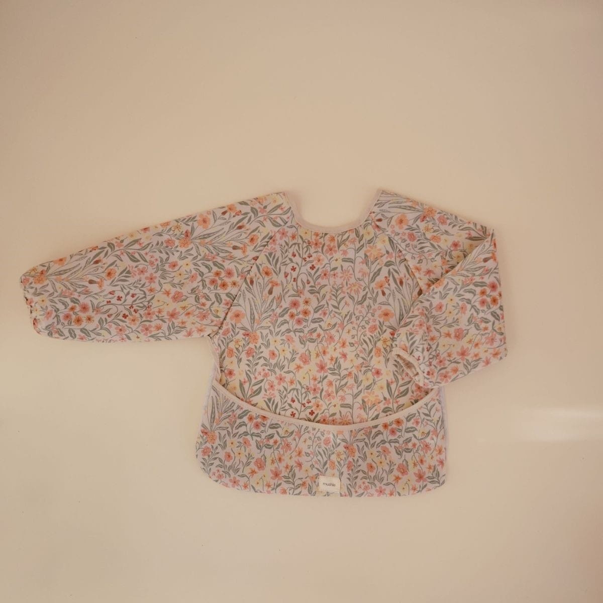Mushie Slab met Lange Mouwen - Pastel Blooms image 1