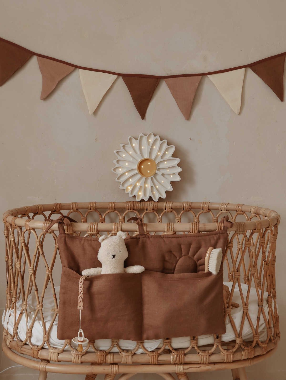 Little Lights Lamp Madeliefje - Wit image 1