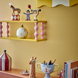 Bloomingville Bibiola - Wandplank Geel - 60cm