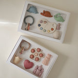 Mushie Gift Box - Dino Dreams Play Set - Sensorisch