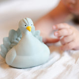 Natruba Badspeelgoed Bijtspeelgoed Pauw - Licht Blauw