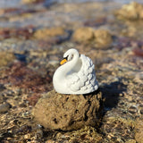 Natruba Badspeelgoed Bijtspeelgoed Zwaan - Wit