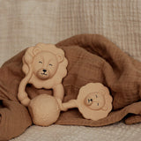 Natruba Bijtspeelgoed/Rammelaar Leeuw - Natuurrubber