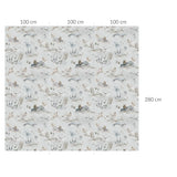 Dekornik Behang - Underwater World - Onder Water Wereld - Grijs